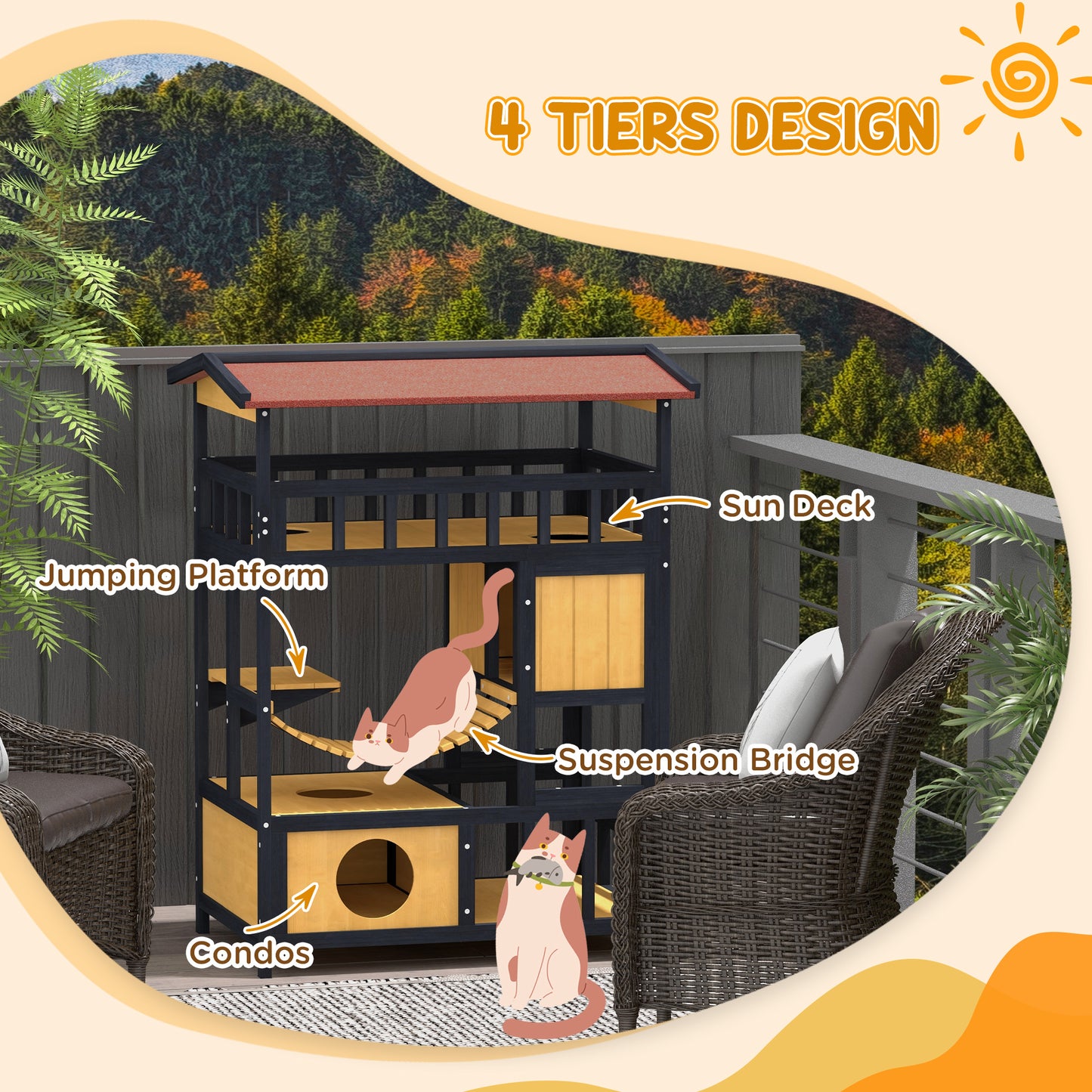 PawLuxe Outdoor Cat Shelter