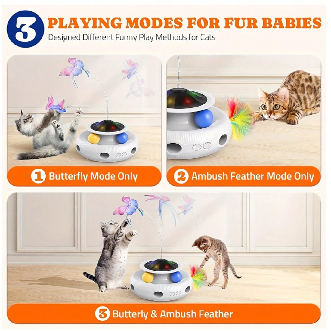 Multifunctional Electric Cat Toy