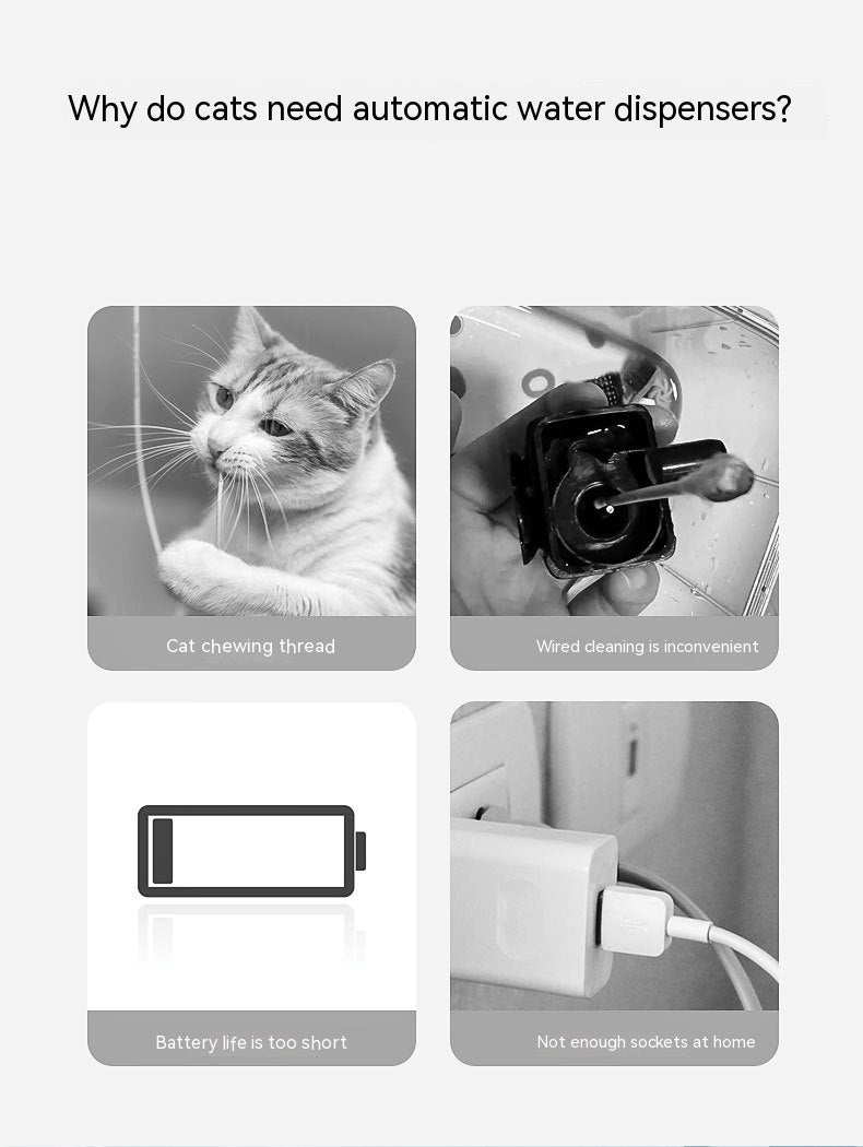 Wireless Cat Water Fountain