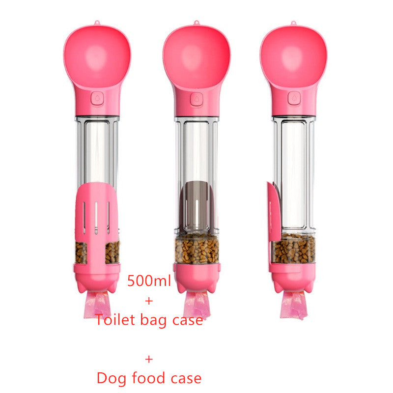 3 In 1 Dog Water Bottle