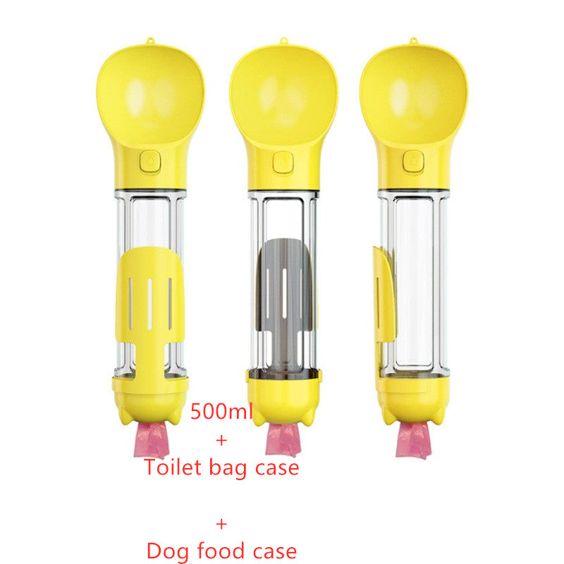 3 In 1 Dog Water Bottle