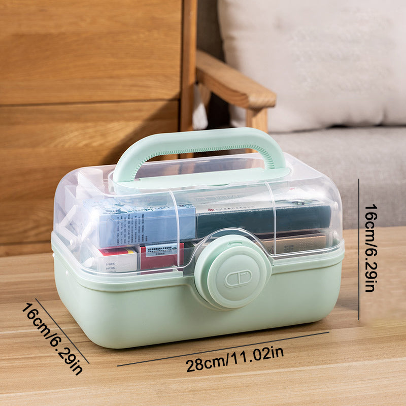 Large Capacity Portable First Aid Kit