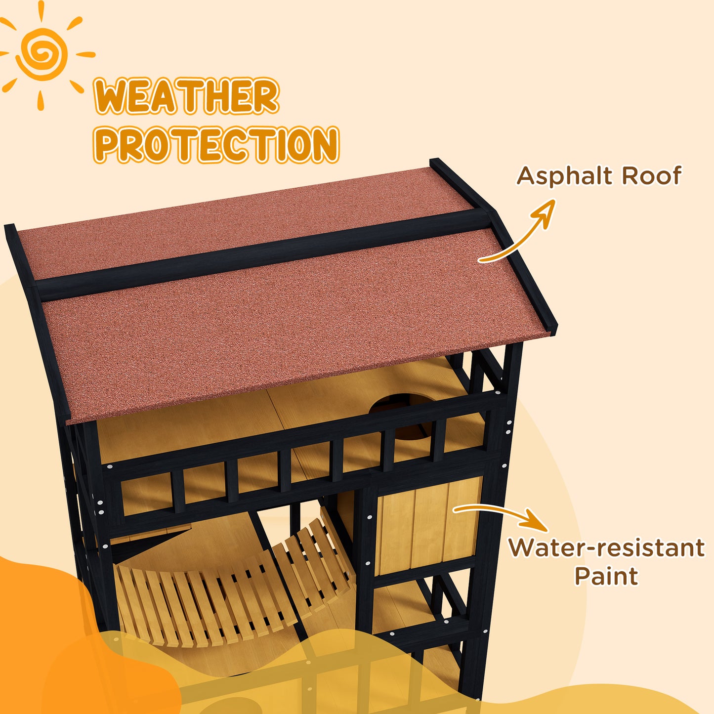 PawLuxe Outdoor Cat Shelter