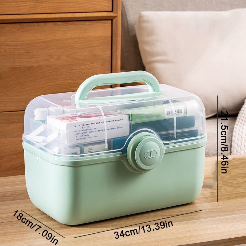 Large Capacity Portable First Aid Kit