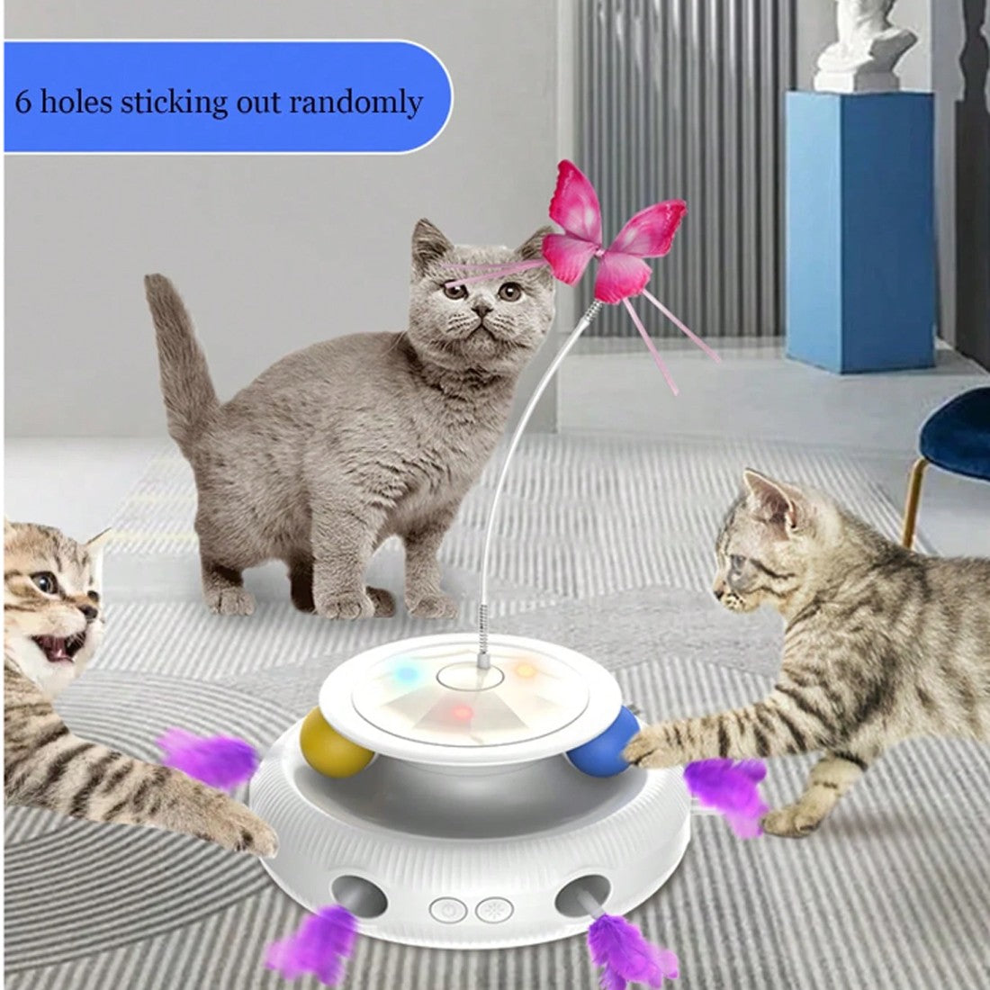 Multifunctional Electric Cat Toy