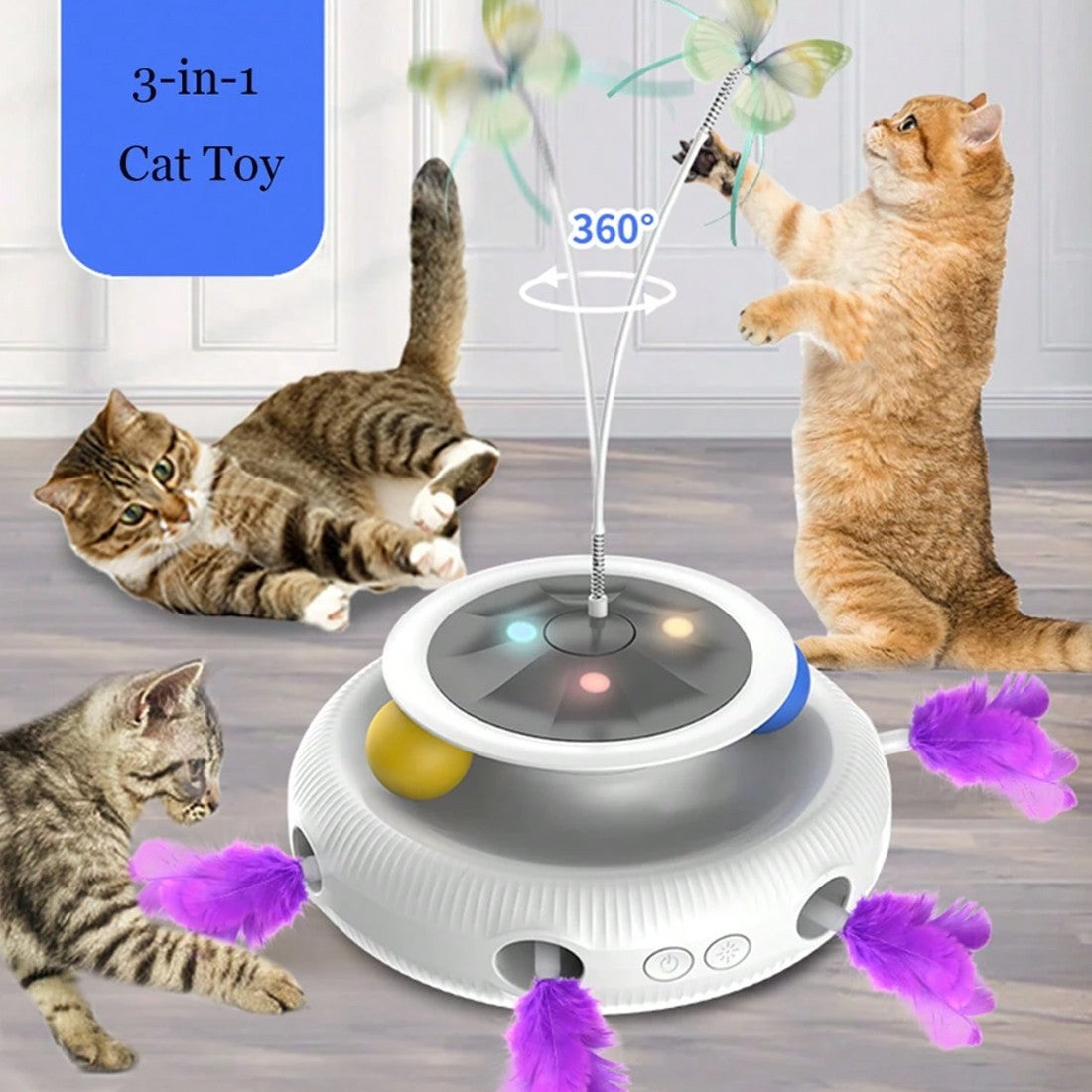 Multifunctional Electric Cat Toy