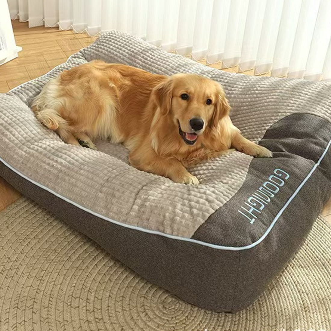 Large Sofa Bed for Dogs + 1 Chew Rope Knot