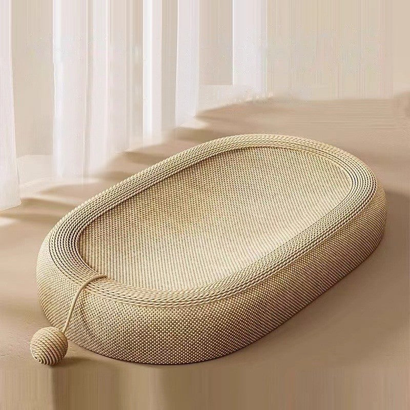 Oval Cat Scratching Bed