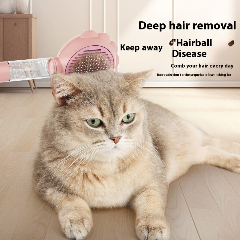 2 In 1 Self Cleaning Cats Brush