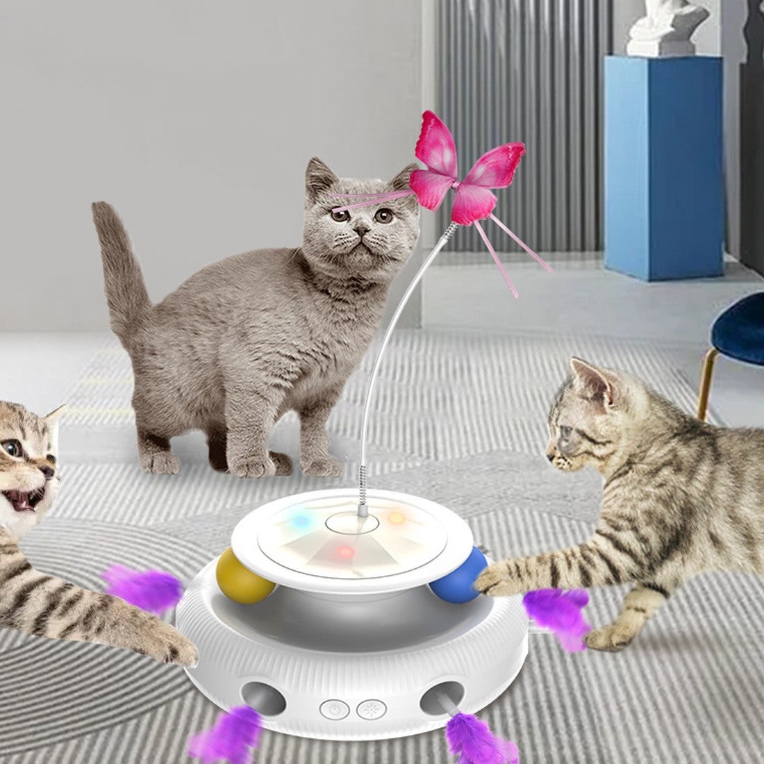 Multifunctional Electric Cat Toy